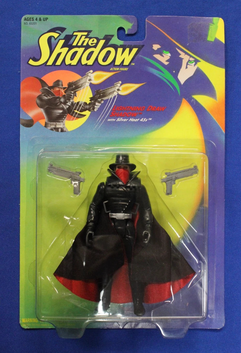 Kenner 1994 The Shadow Lightning Draw Shadow & Ambush Shadow Action Figure Lot