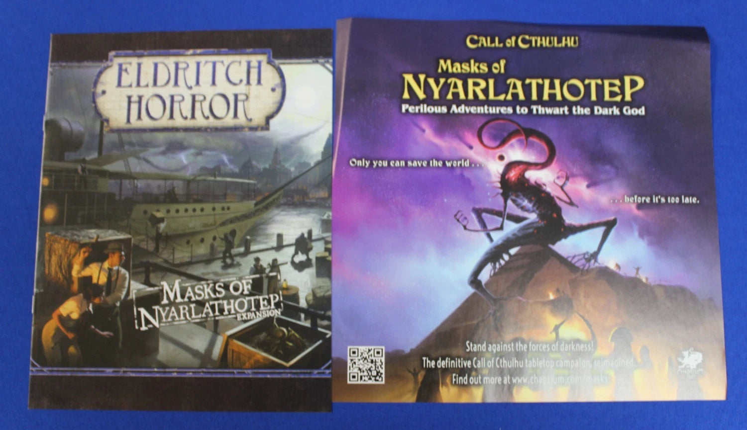 Fantasy Flight Games Eldritch Horror Base Game + Expansions Lot of 4 Complete
