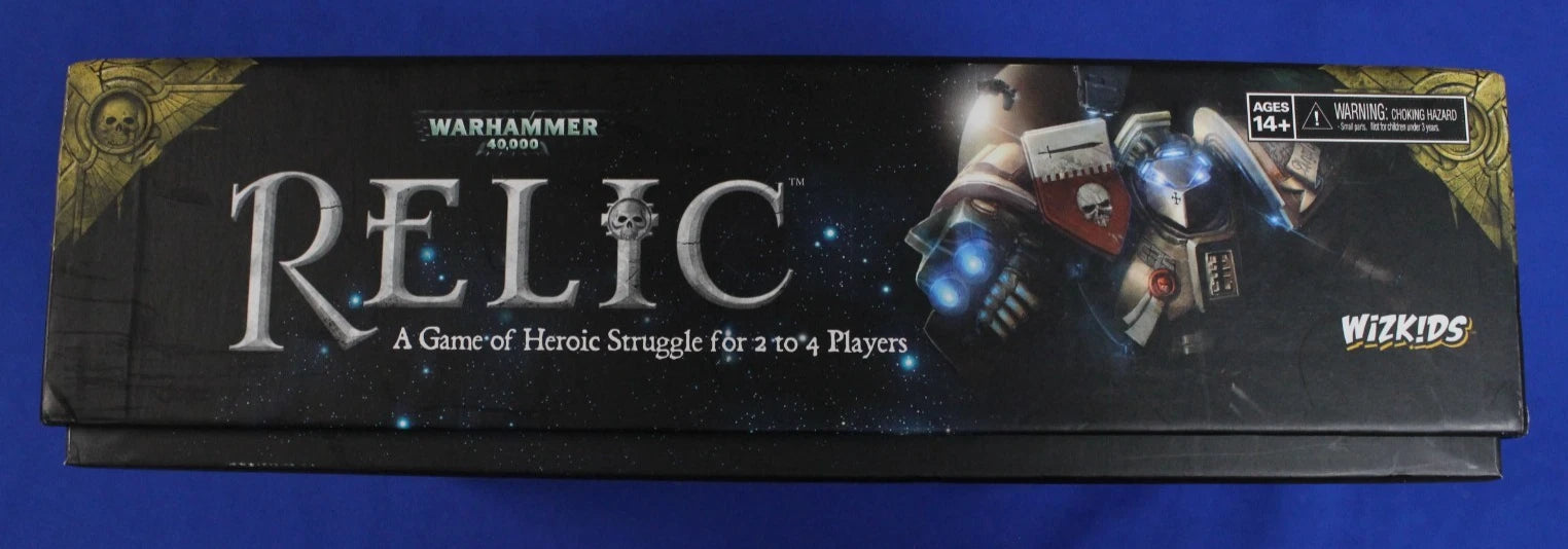 WizKids 2019 Warhammer 40k Relic Board Game + Expansions Opened Near Complete