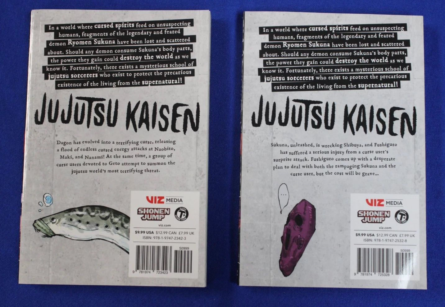 Jujutsu Kaisen Manga Volumes 1-22 Paperback