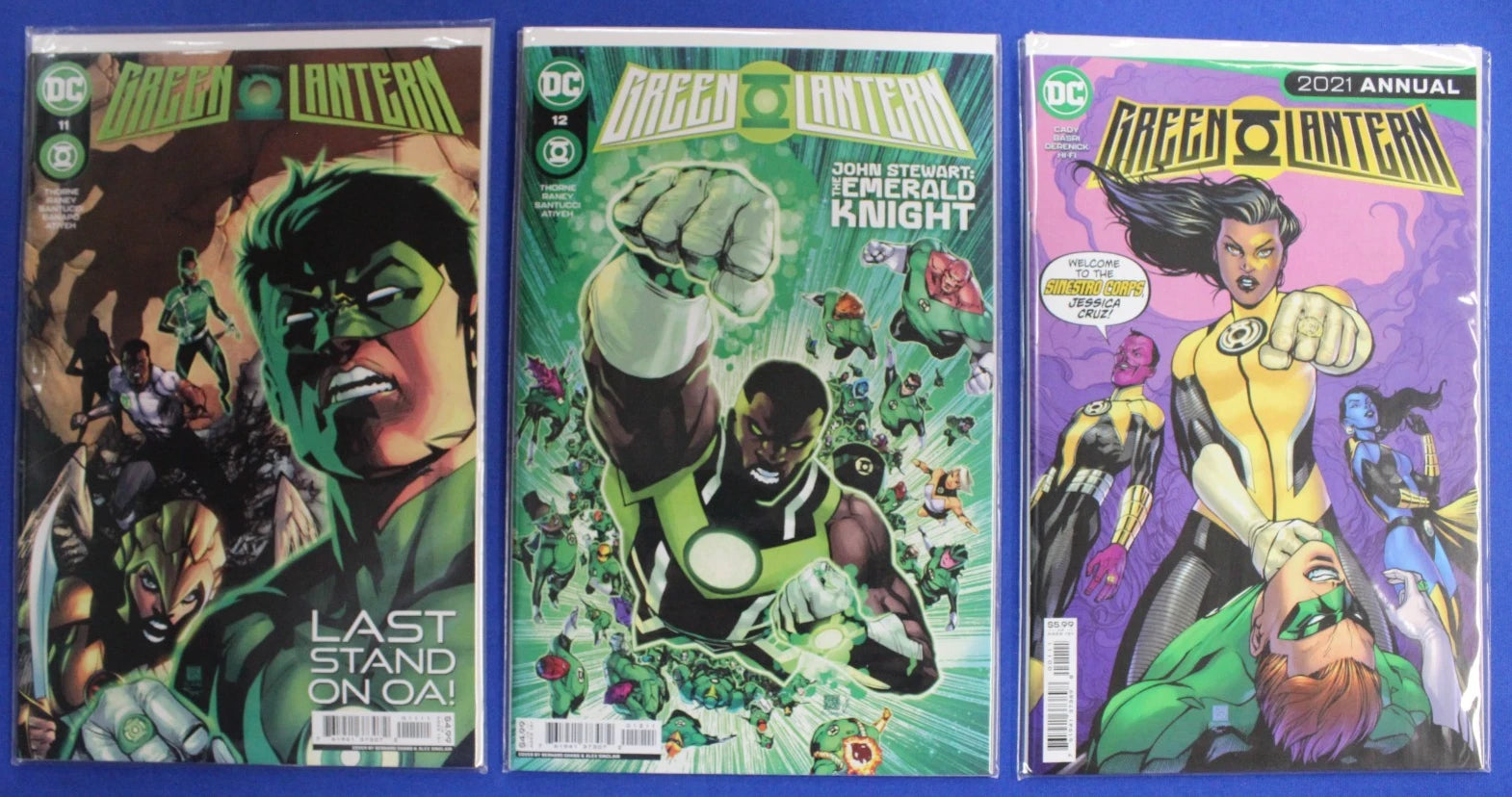 Green Lantern #1-12 + Annual Complete Set VF/NM