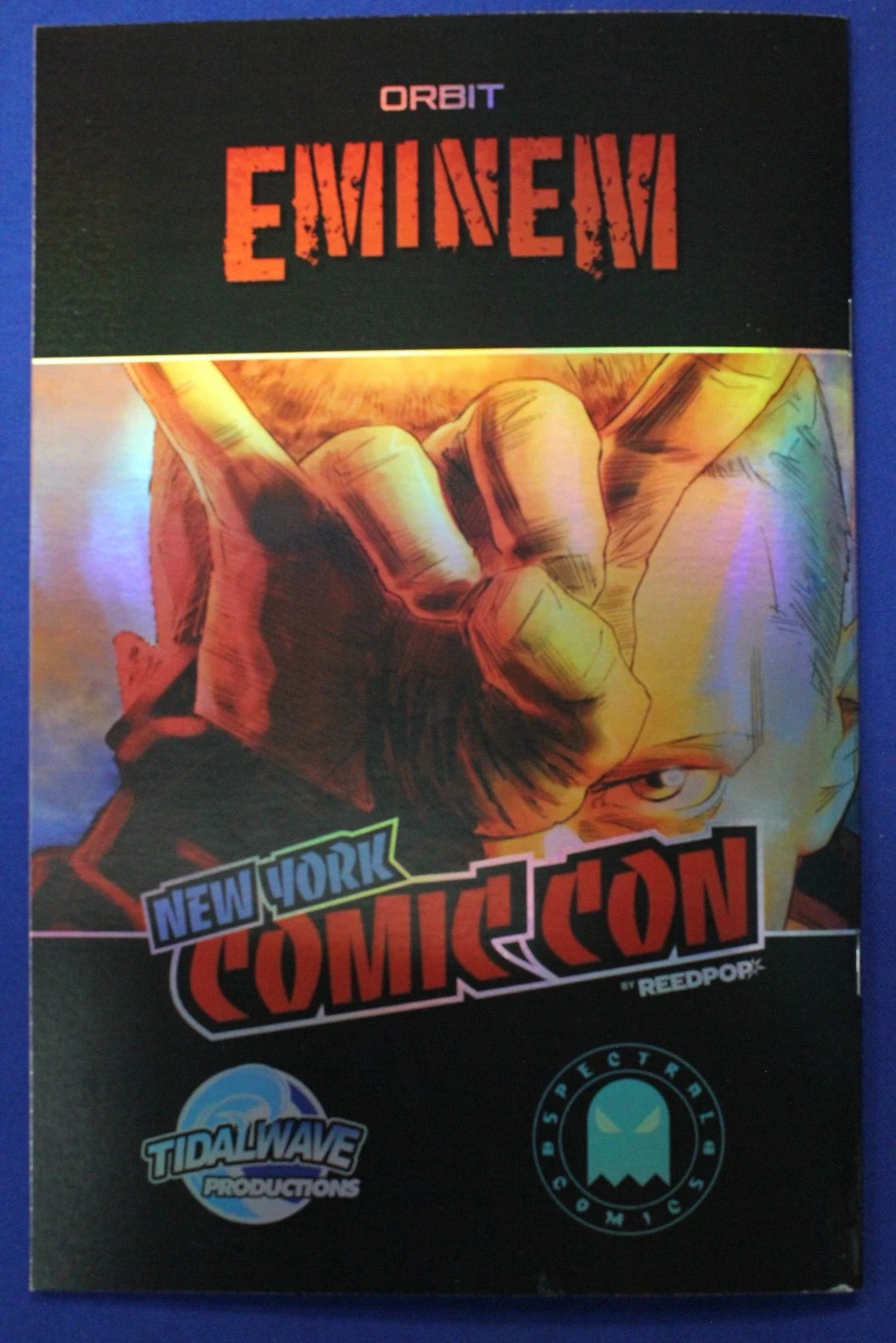 Orbit Eminem NYCC Foil Variant SIGNED REMARKED Martin Zavala w/ COA VF/NM