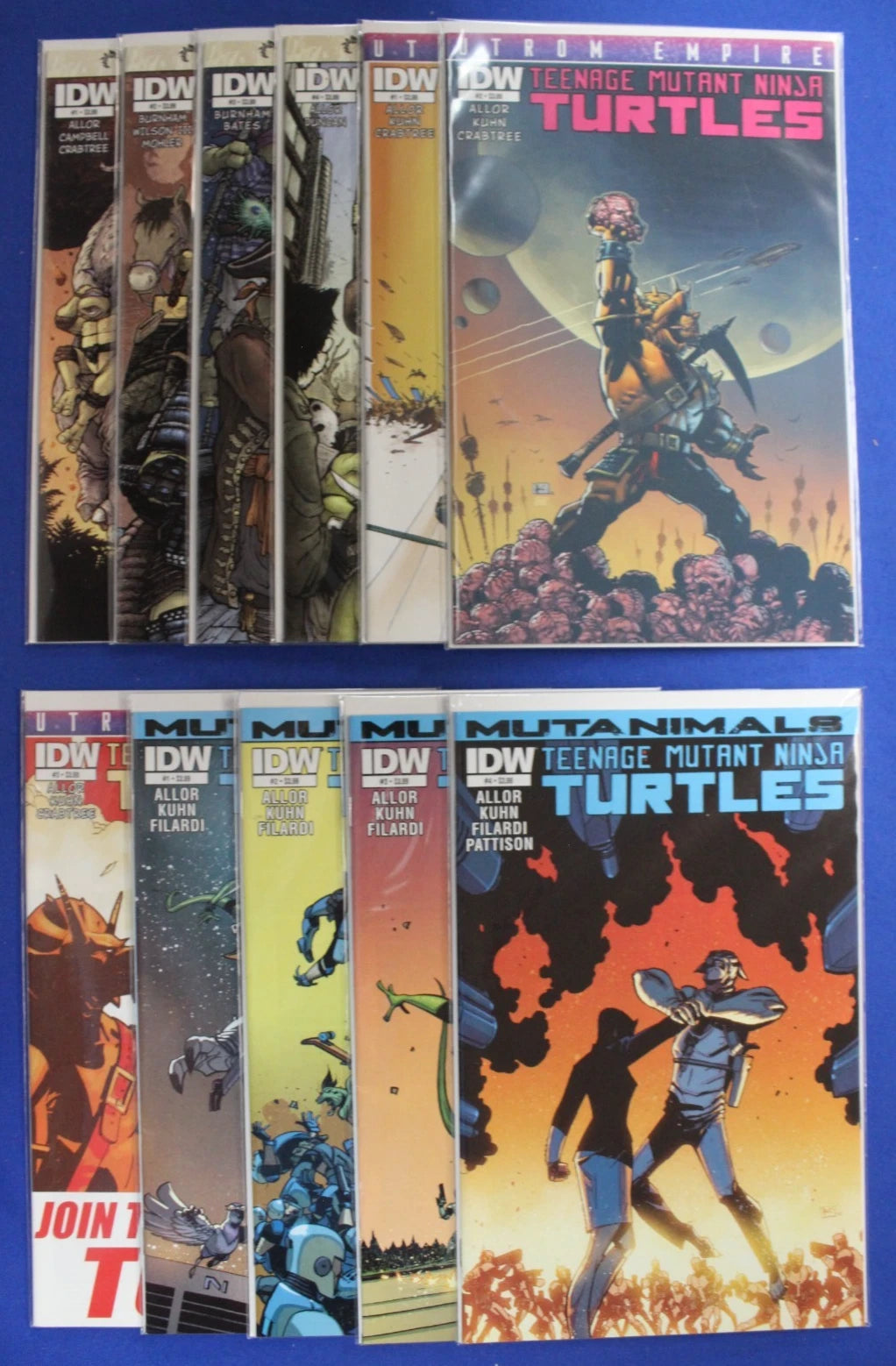 TMNT Mini-Series + Variant Lot of 12 VF/NM