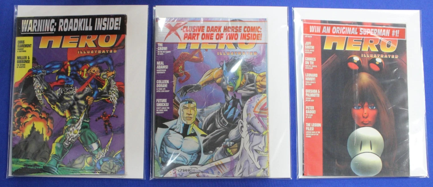 Hero Illustrated 19 issues + Extras Lot of 24 FN-VF