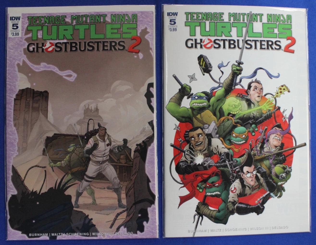 TMNT Ghostbusters #1-4 + 2 #1-5 Complete Sets + Variants Lot of 14 VF/NM