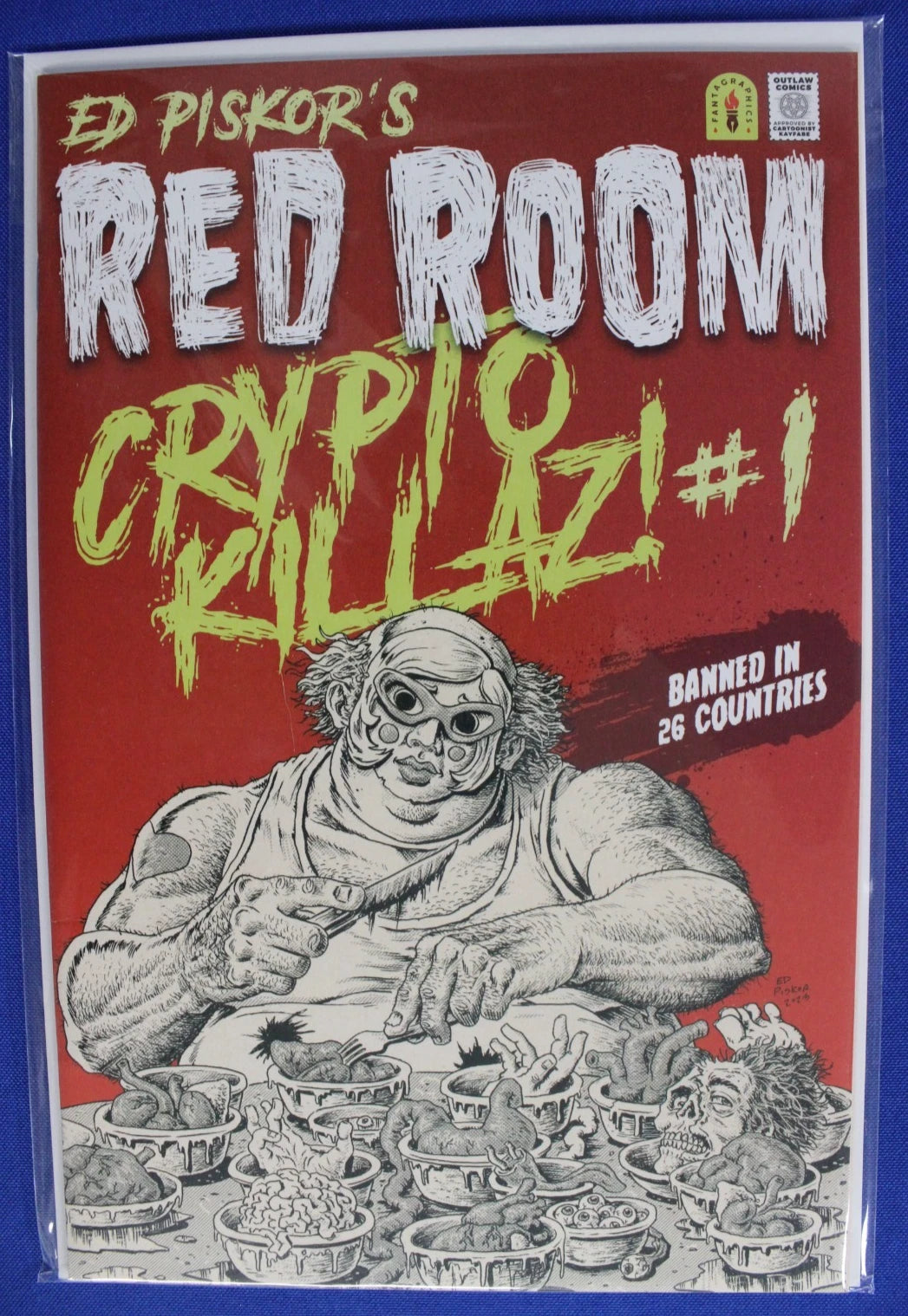 Ed Piskor's Red Room Crypto Killaz #1-4 Complete Set VF/NM
