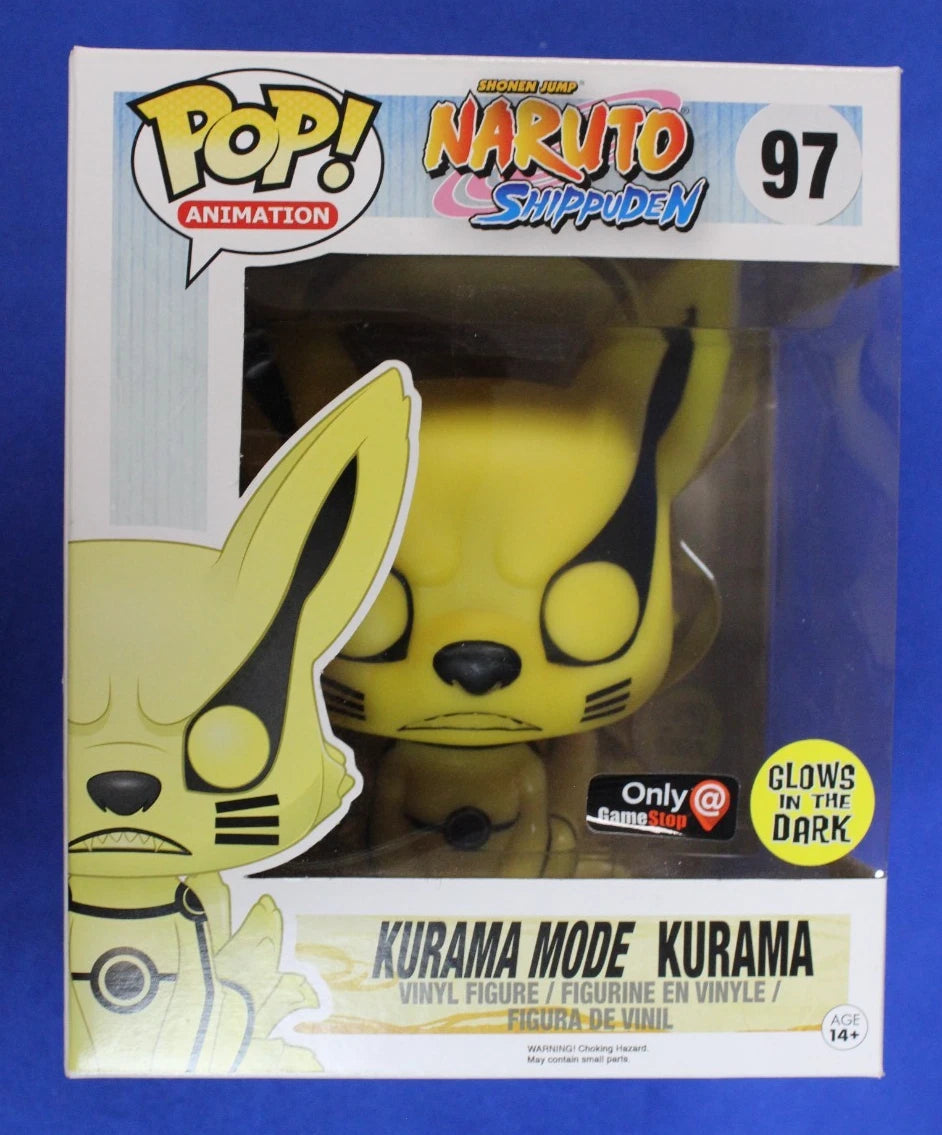 Funko POP! Animation #97 GameStop Exclusive Naruto Kurama Mode Kurama Statue