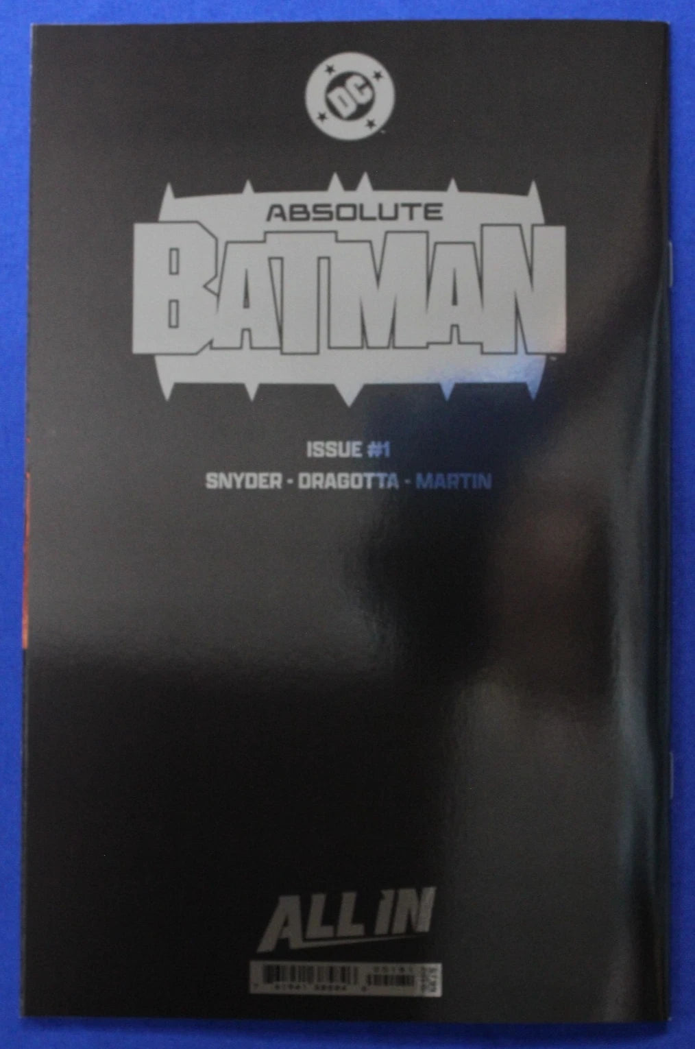 Absolute Batman #1 Cover E Logo Foil Variant NM