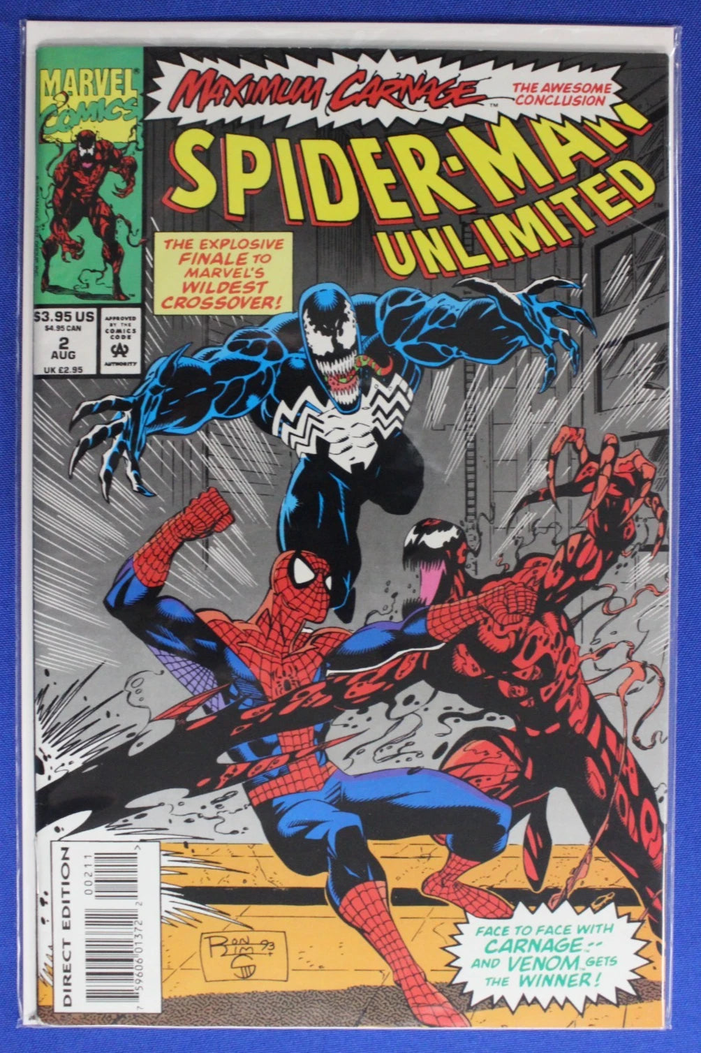 Maximum Carnage #1-14 Complete Set VF-VF/NM