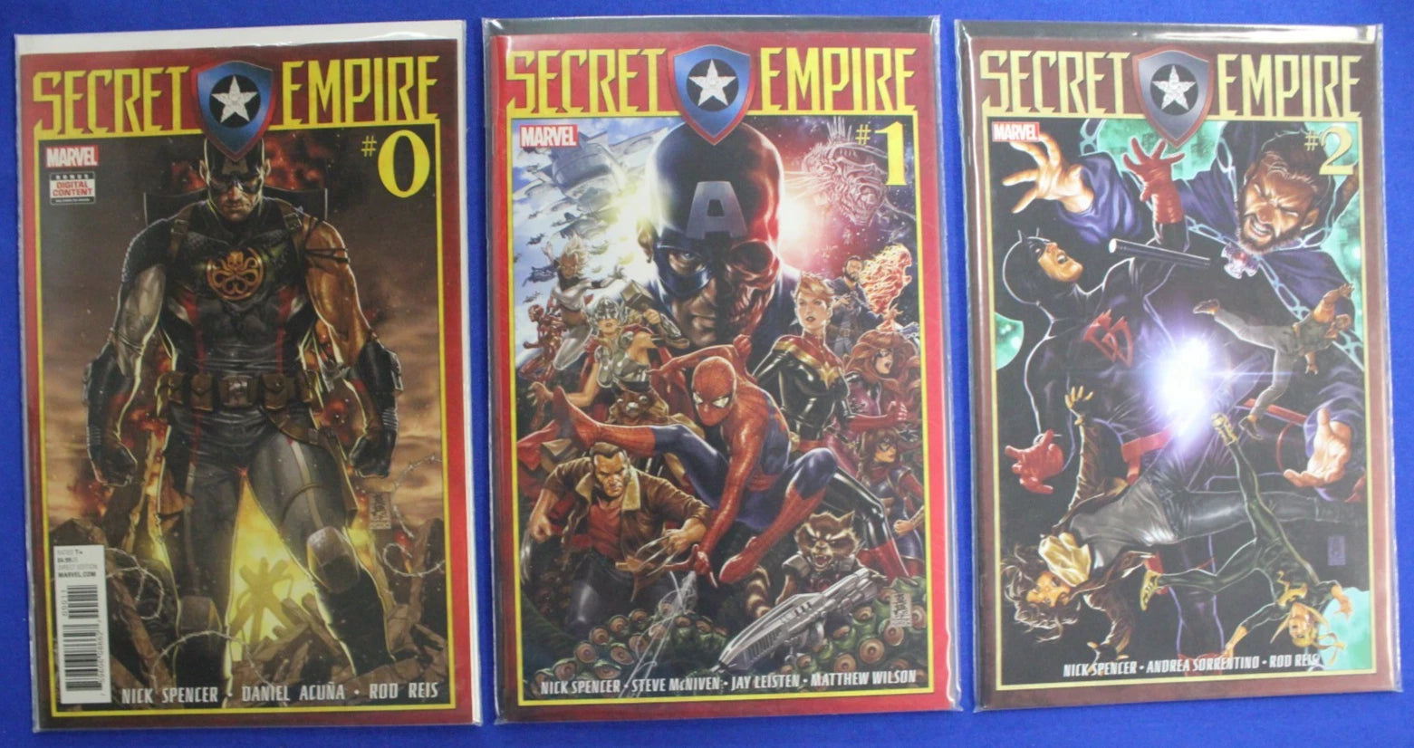 Secret Empire #0-10 Complete Set + Extras Lot of 18 VF/NM
