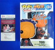 Funko POP #184 Tobi SIGNED by Michael Yurchak & Neil Kaplan w/JSA COA Naruto