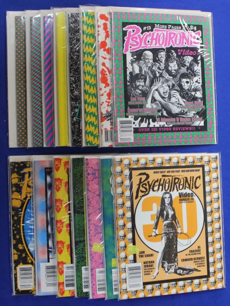 Psychotronic Magazine Lot of 15 FN-VF