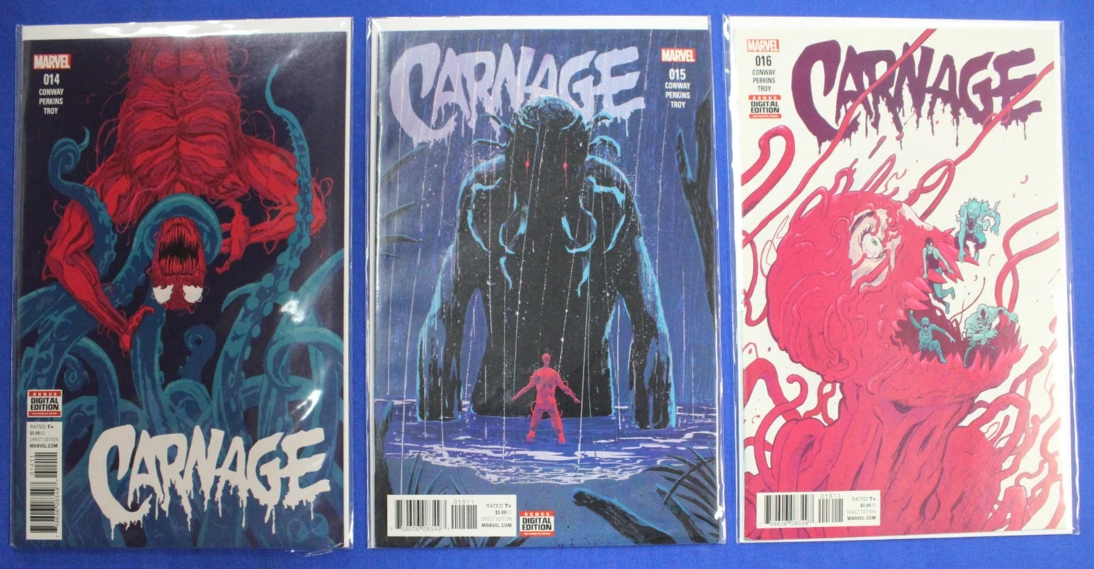 Carnage #1-16 Complete Set + Timely Comics #1 VF/NM