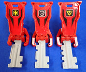 Bandai Power Rangers Kaizoku Sentai Gokaiger Lot of 9 Ranger Keys