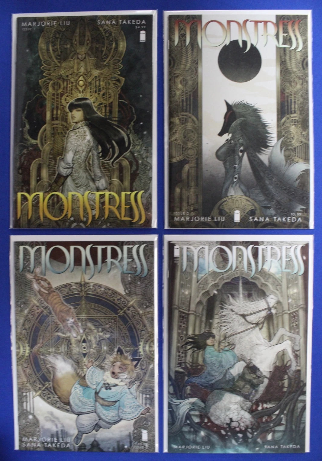 Monstress #1 2 3 6 Lot of 4 VF-VF/NM
