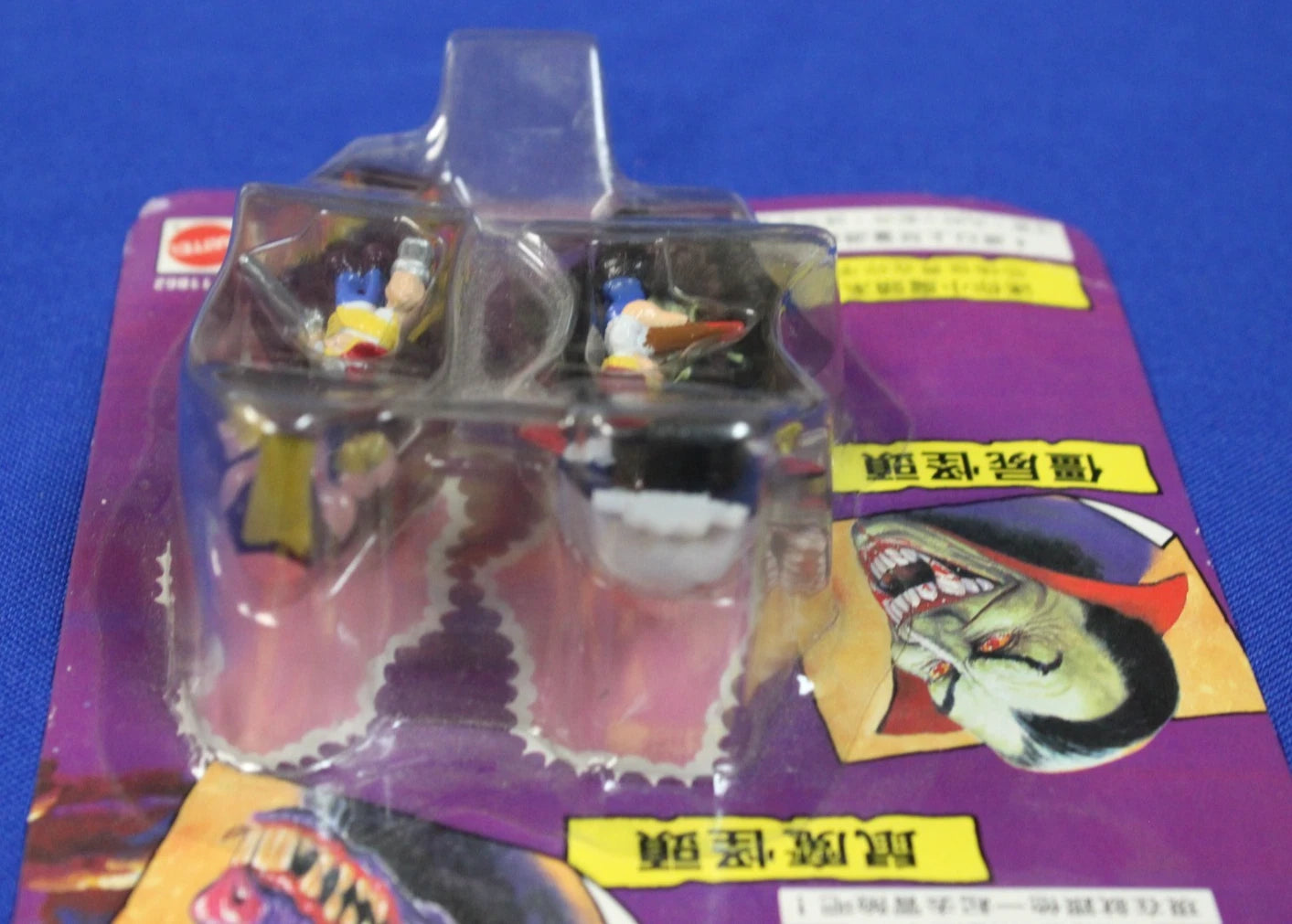 Mattel Bluebird 1993 Japan Mighty Max Shrunken Heads Vampyre & Rat Trap Japanese