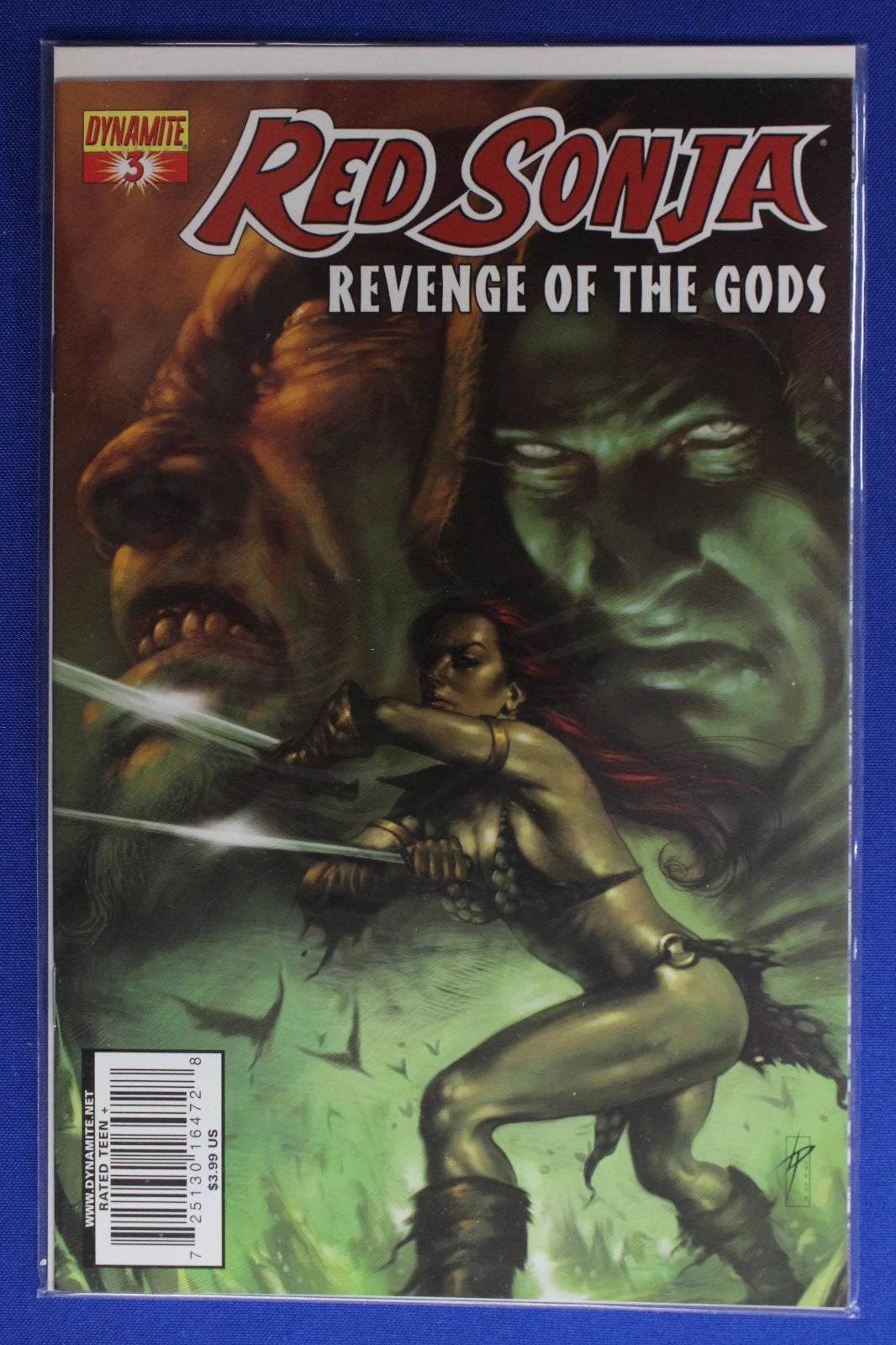 Red Sonja Revenge of the Gods #1-5 Complete Set + Wrath #1-3 VF/NM