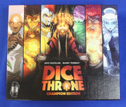 Mind Bottling Games Dice Throne S1 & S2 Bundle with Card Sleeves and Playmats