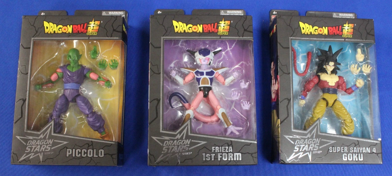 Bandai Dragon Stars Series Dragonball Super Action Figure Series Wave 9 Lot of 3