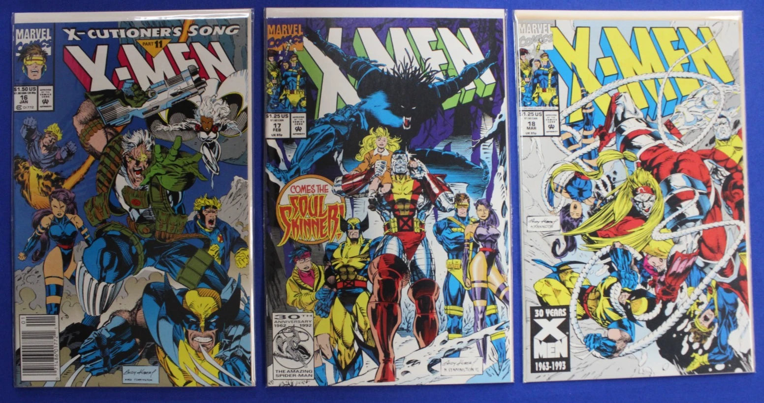 X-Men #1-37 + #1 Variants & Annuals #1-2 Lot of 42 VF-VF/NM