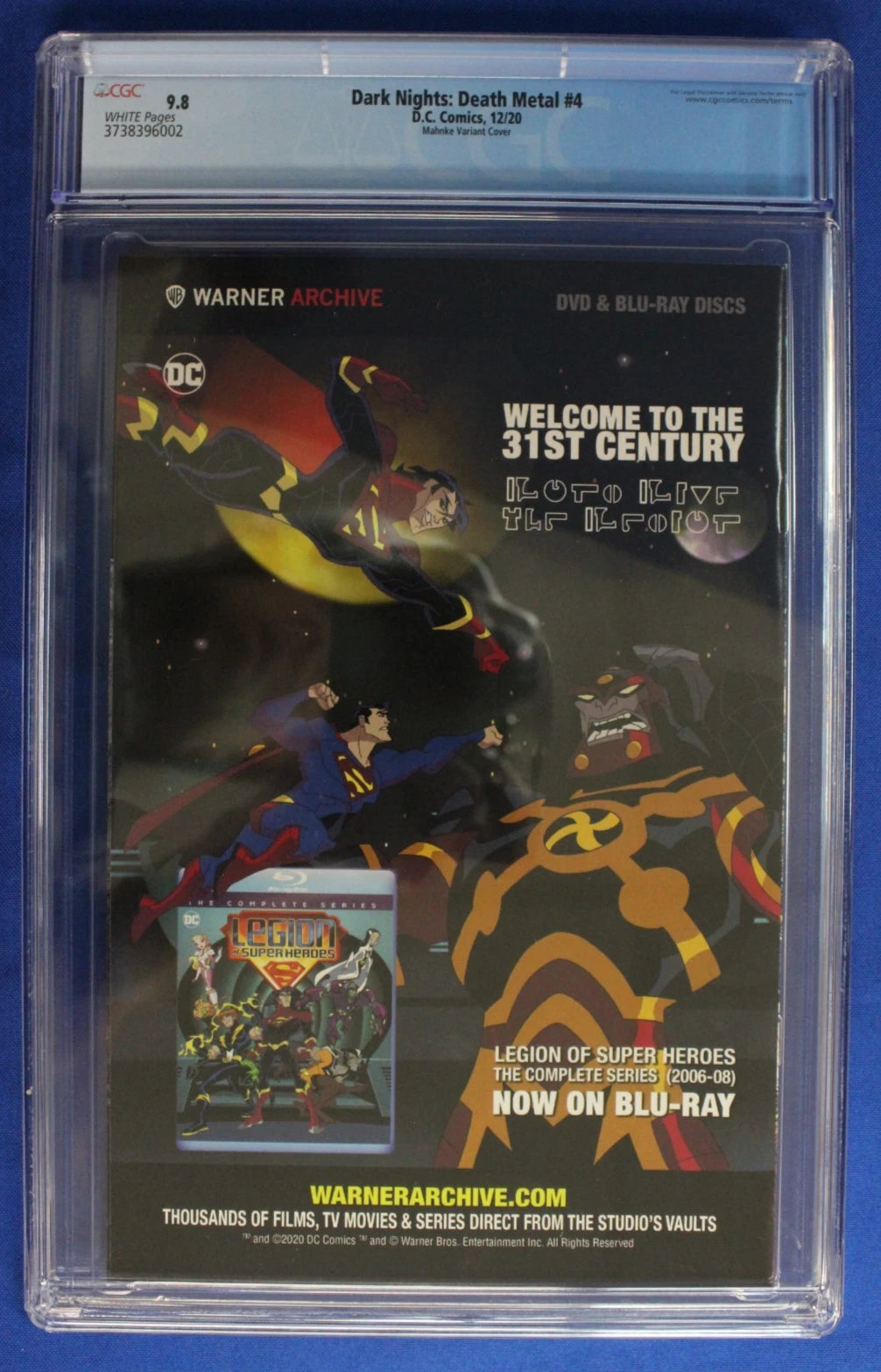 Dark Nights: Death Metal #4 Mahanke Variant CGC 9.8