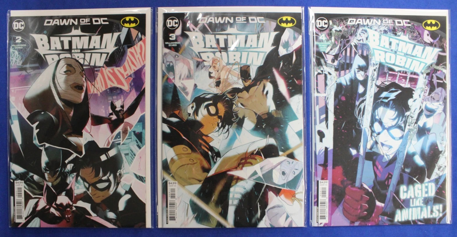 Batman and Robin #1-21, 23 + 2024 Annual Lot of 23 VF/NM