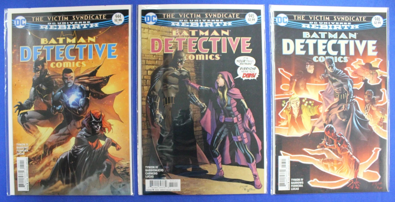 Batman Detective Comics Rebirth #938-960 w/ Variants Lot of 23 VF-VF/NM