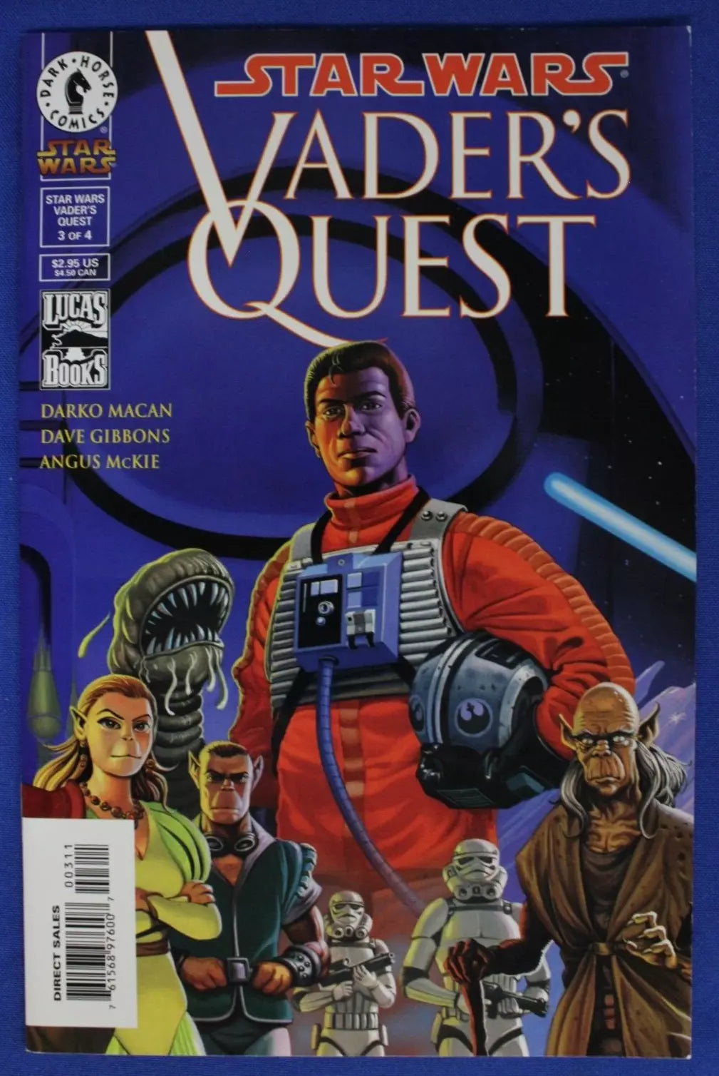 Star Wars Vader's Quest #1-4 Complete Set FN/VF