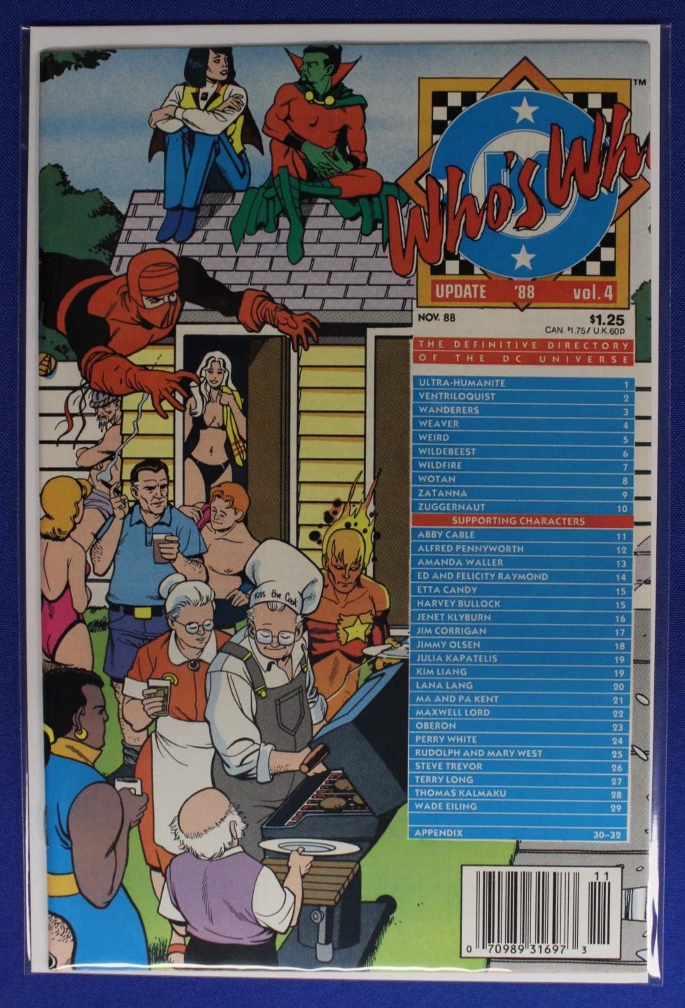 DC Who's Who #1-26 + 87 Update 1-5 & 88 Update 1-4 Complete Sets Lot of 35 VF