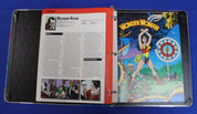 Who's Who in the DC Universe Lot of 2 Binders of DC Character and Data Sheets