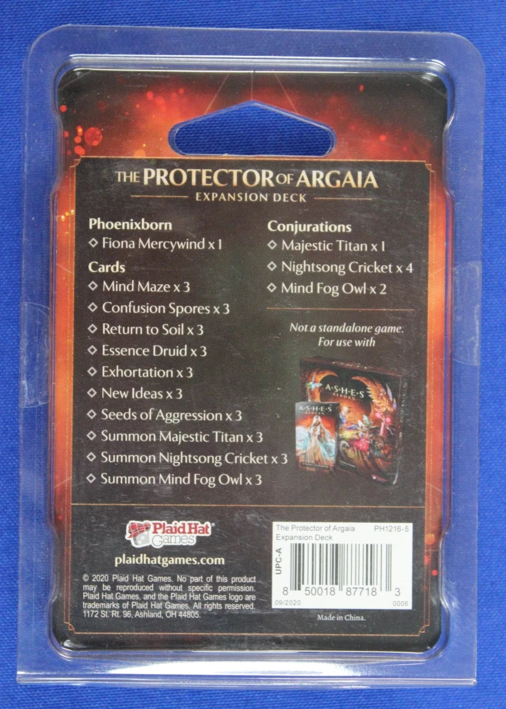 Plaid Hat Games Ashes Reborn Dueling Card Game Expansion Deck Lot of 13