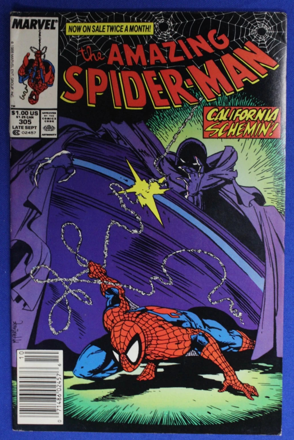 Amazing Spider-Man #305 Mark Jewelers Variant VF