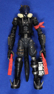 Bandai 2001 Digimon Digi-Warrior Action Figure Lot of 4 Loose + Kyubimon Trading Card