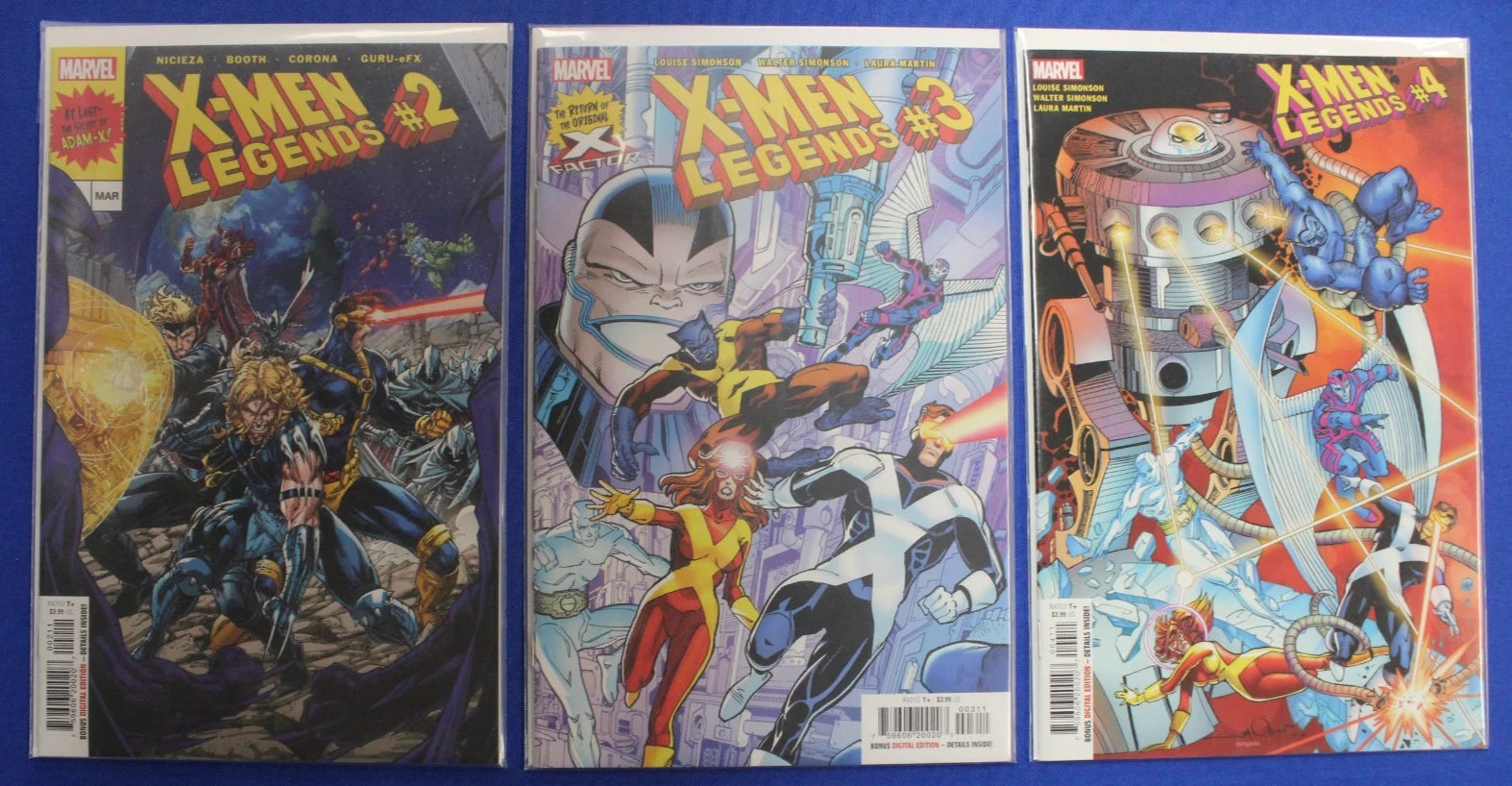 X-Men Legends #1-12 Complete Set + #1-6 & Variants Lot of 20 VF/NM