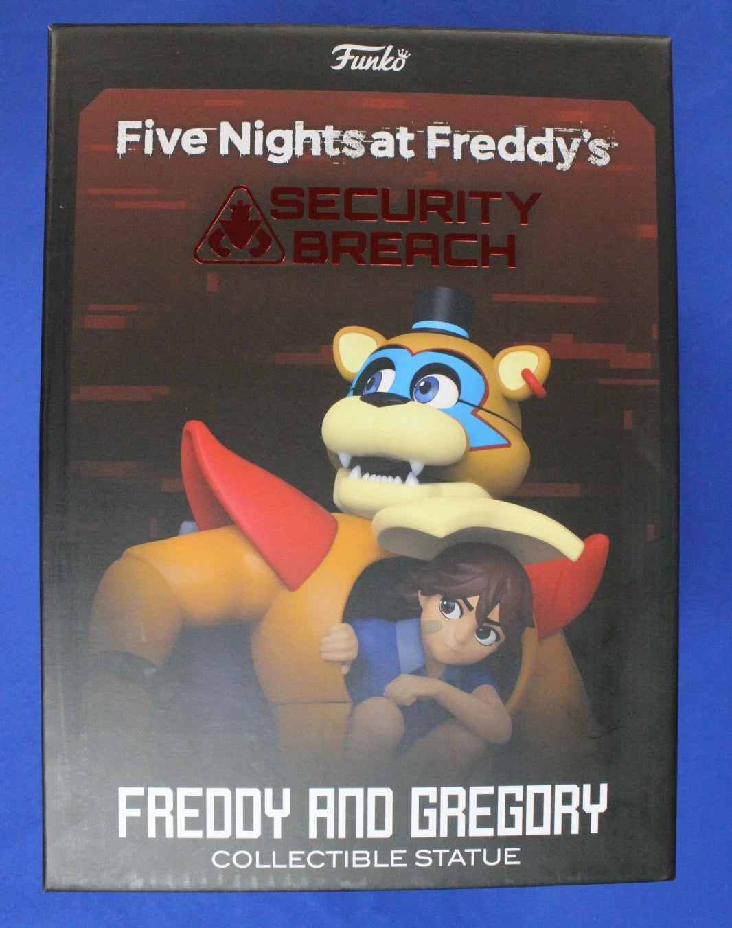 2021 Funko Five Nights At Freddys FNAF Security Breach Freddy & Gregory Statue
