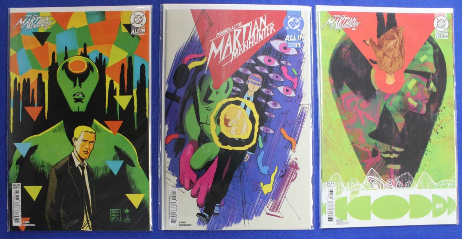 Absolute Martian Manhunter #1-12 + Variants Lot of 27 VF/NM