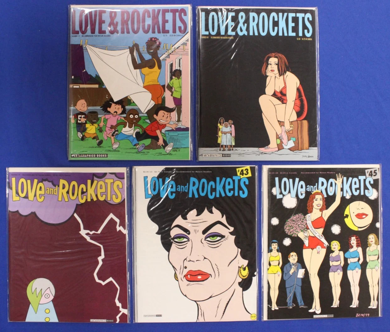 Love and Rockets Lot of 5 VF