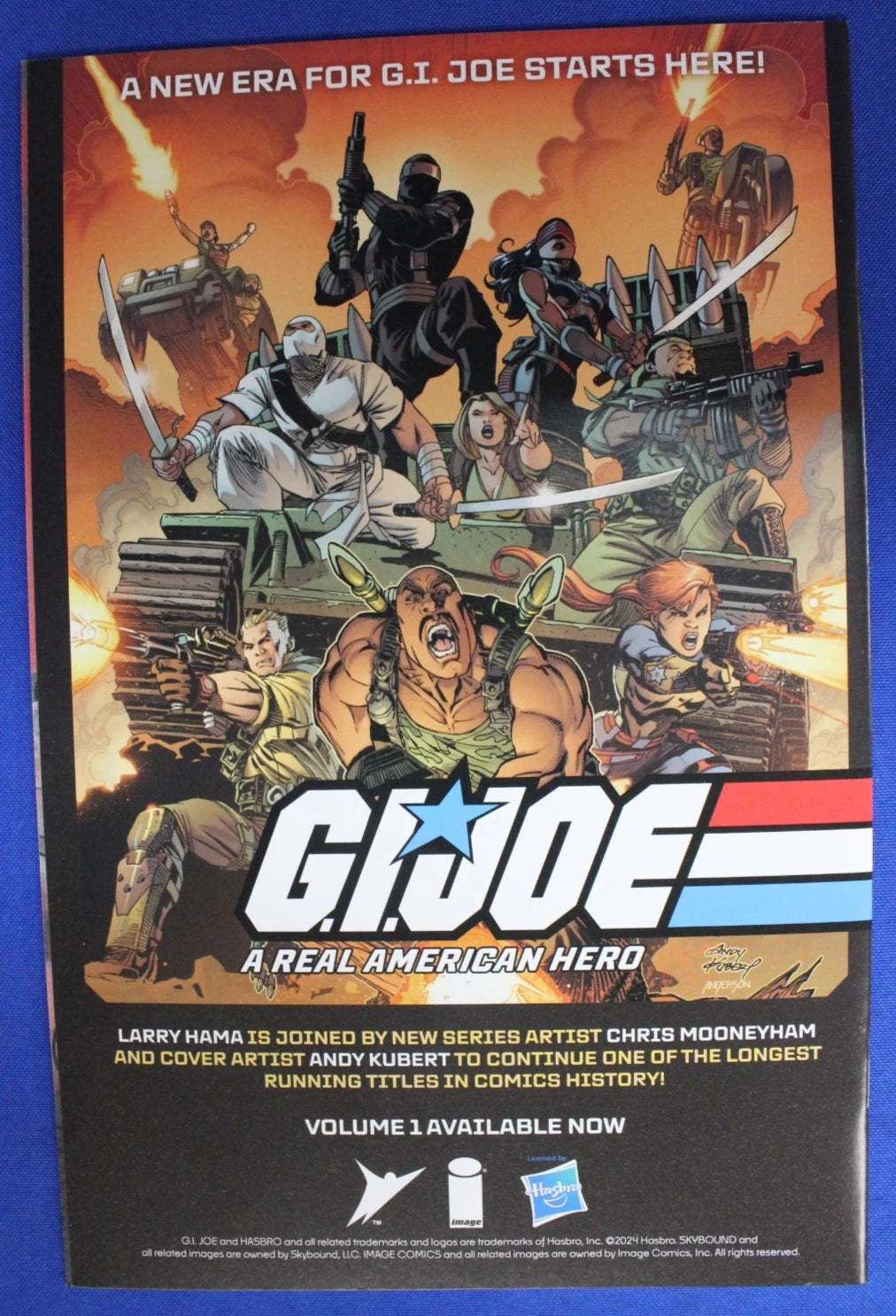 GI Joe Special #1 Kickstarter Exclusive Foil Reprint NM