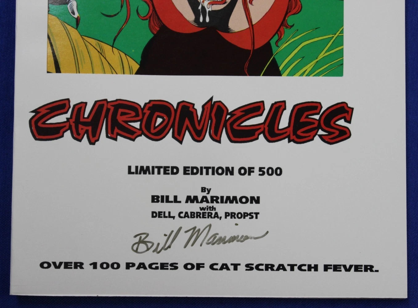 She Cat Chronicles Limited Edition TPB SIGNED by Bill Marimon VF