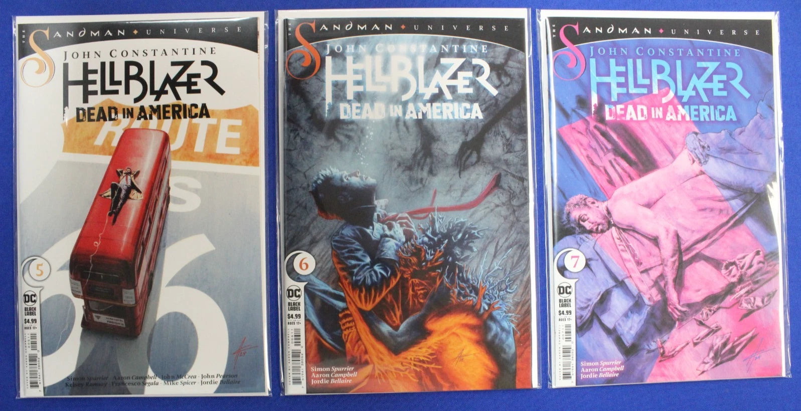 John Constantine Hellblazer Dead in America #1-11 Complete Set VF/NM