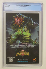 Wolverine Black White & Blood #1 1:100 Howard Chaykin Variant CGC 9.8 NM/M