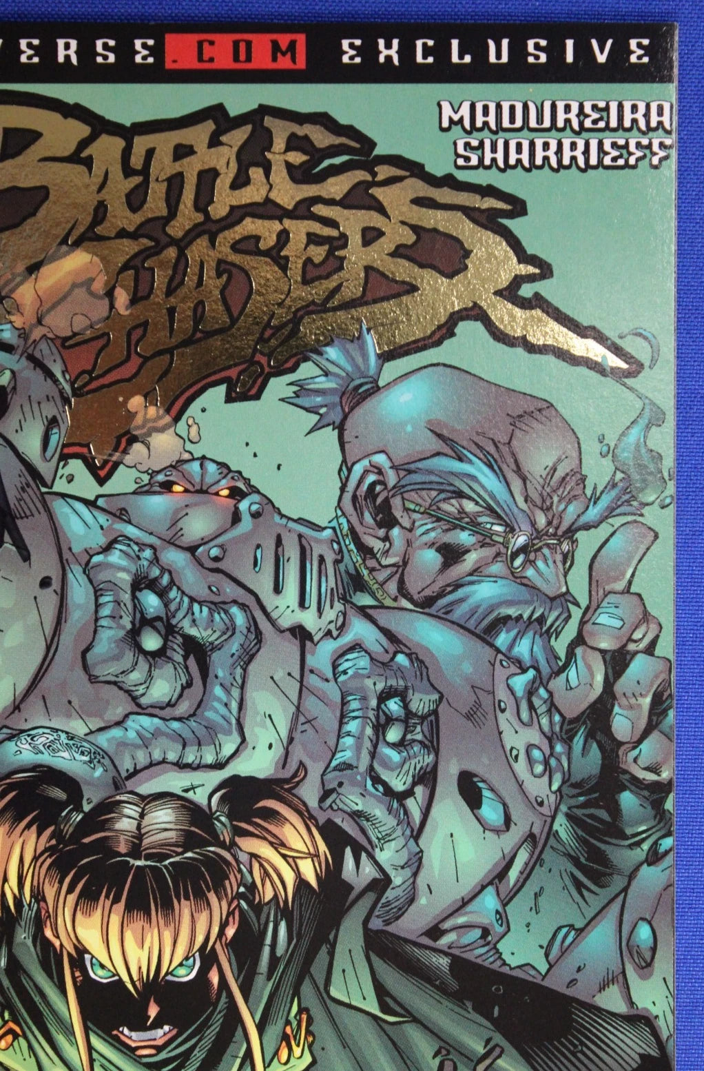 Battle Chasers Prelude Gold Foil Variant SIGNED by Joe Madureira (No COA) VF