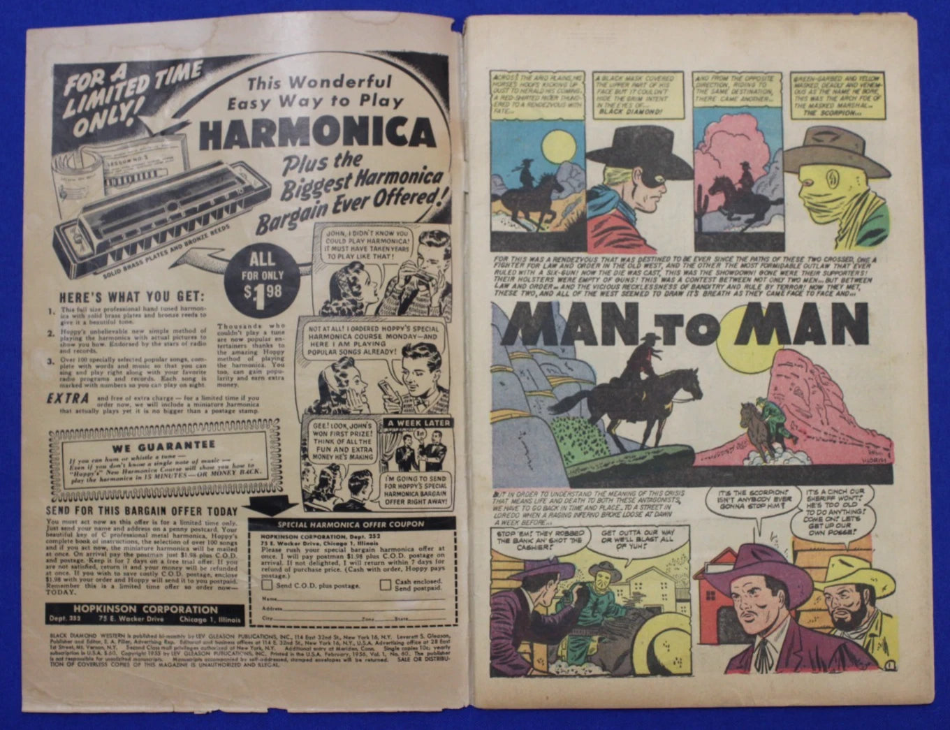 Black Diamond Western #60 VG-