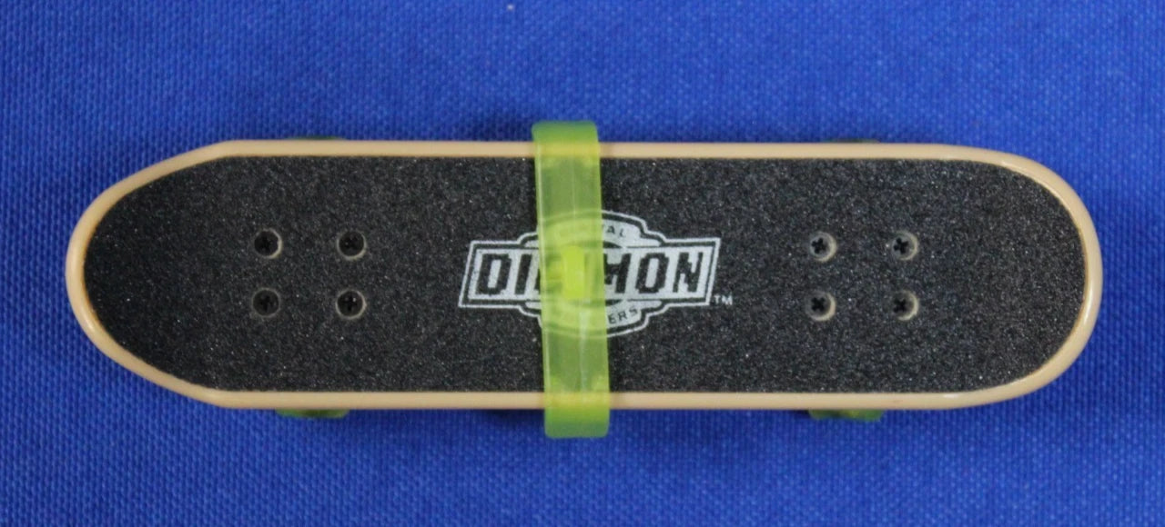 Bandai 1999 Digimon Skateboarding Lillymon + MegaKabuterimon Glow in the Dark