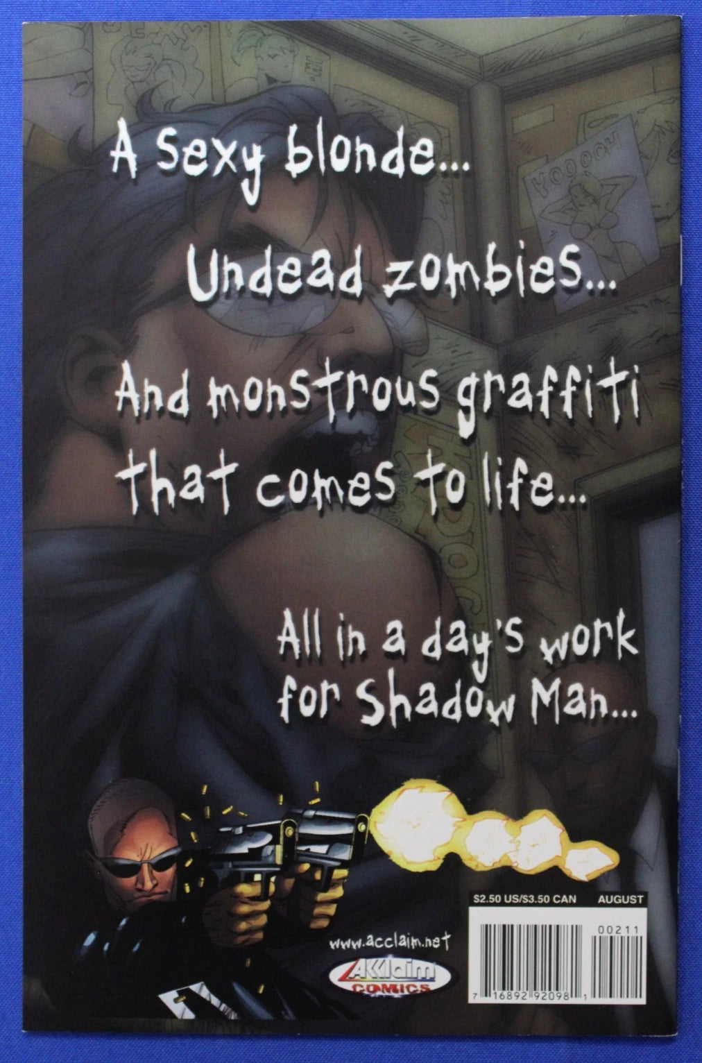 Shadow Man #2 B Cover Variant VF/NM