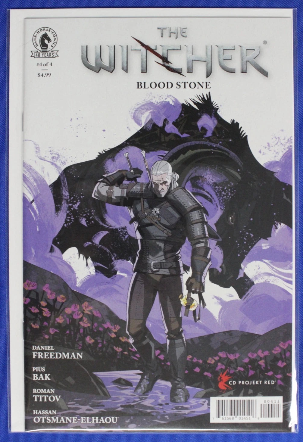 The Witcher Bear and the Butterfly #1-4 & Blood Stone 1-4 Complete Sets VF/NM