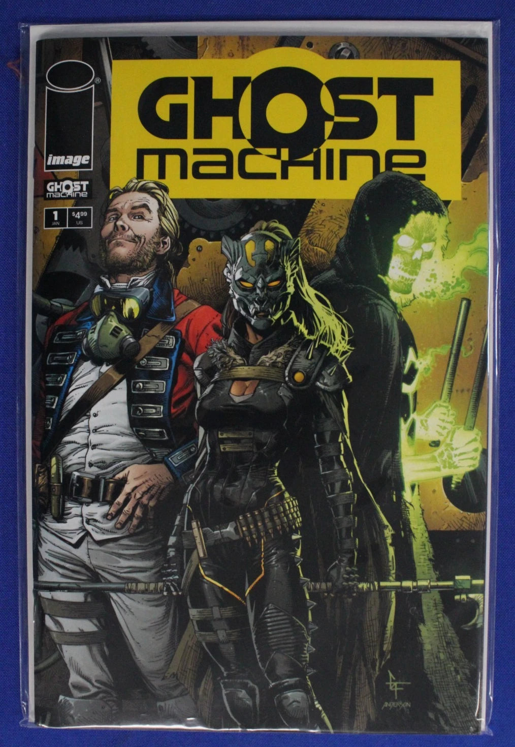 Geiger #1-6 Complete Set + Ghost Machine One-Shot VF/NM