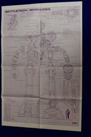 FASA Corporation Battletech Technical Blueprints Complete Set