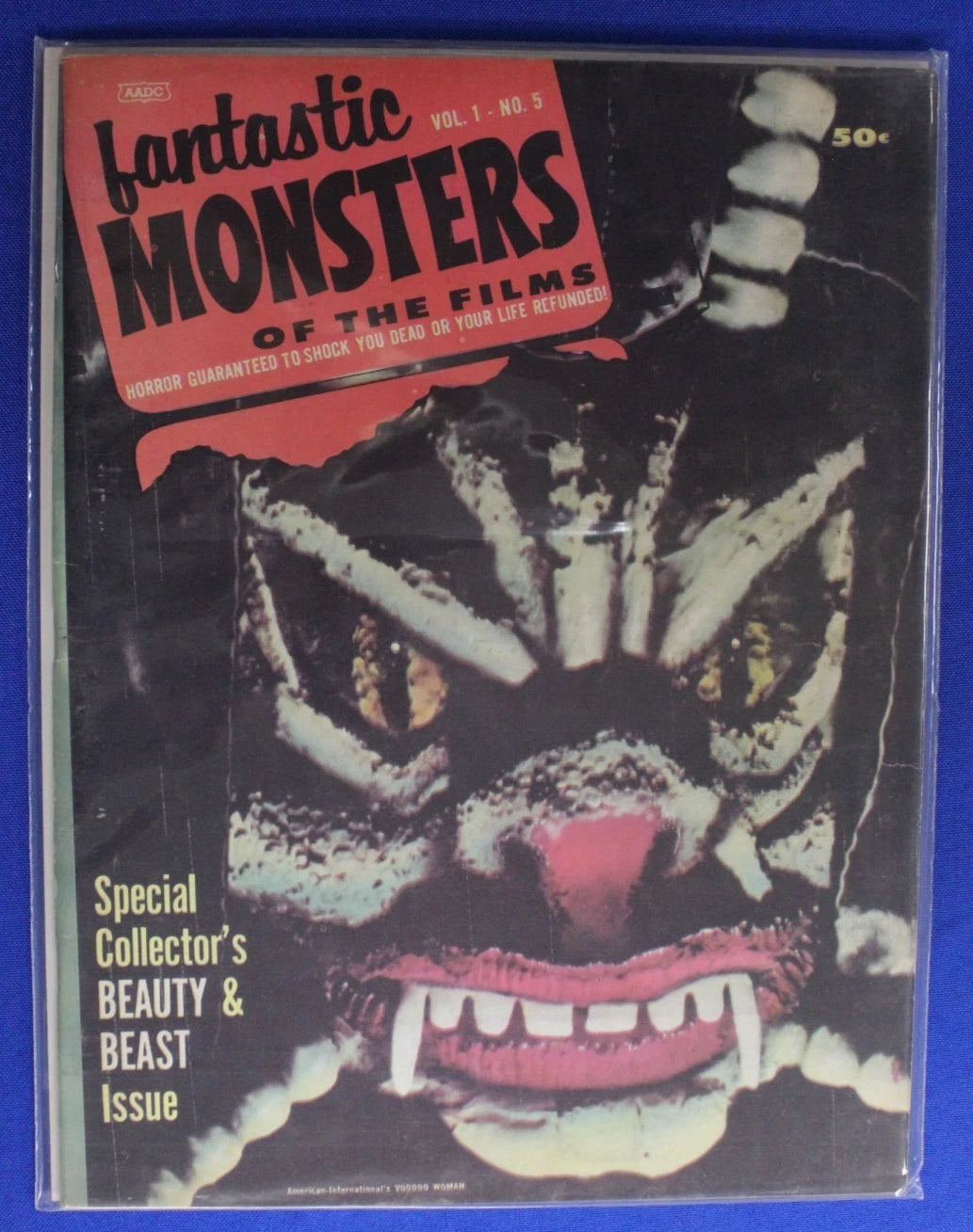 Fantastic Monsters of the Films #1-6 & Vol. 2 #1 Near Complete Set VG