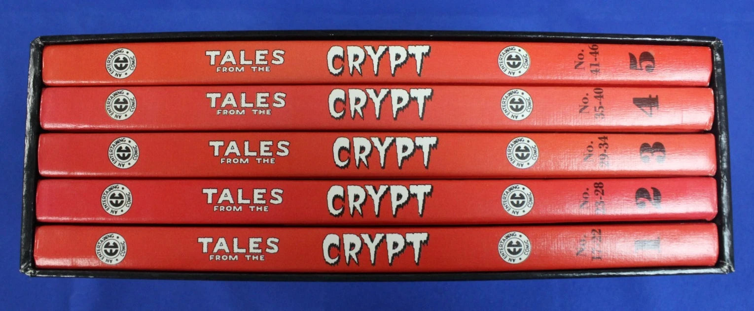 EC Comics Archive 1979 Tales from the Crypt 5 Volume Slipcase Collection
